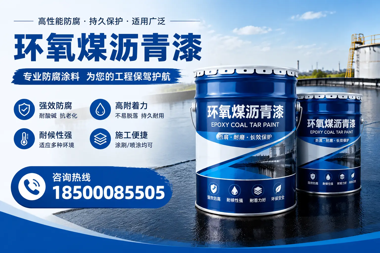 环氧煤沥青漆与其他漆类的比较,漯河用户的选择依据