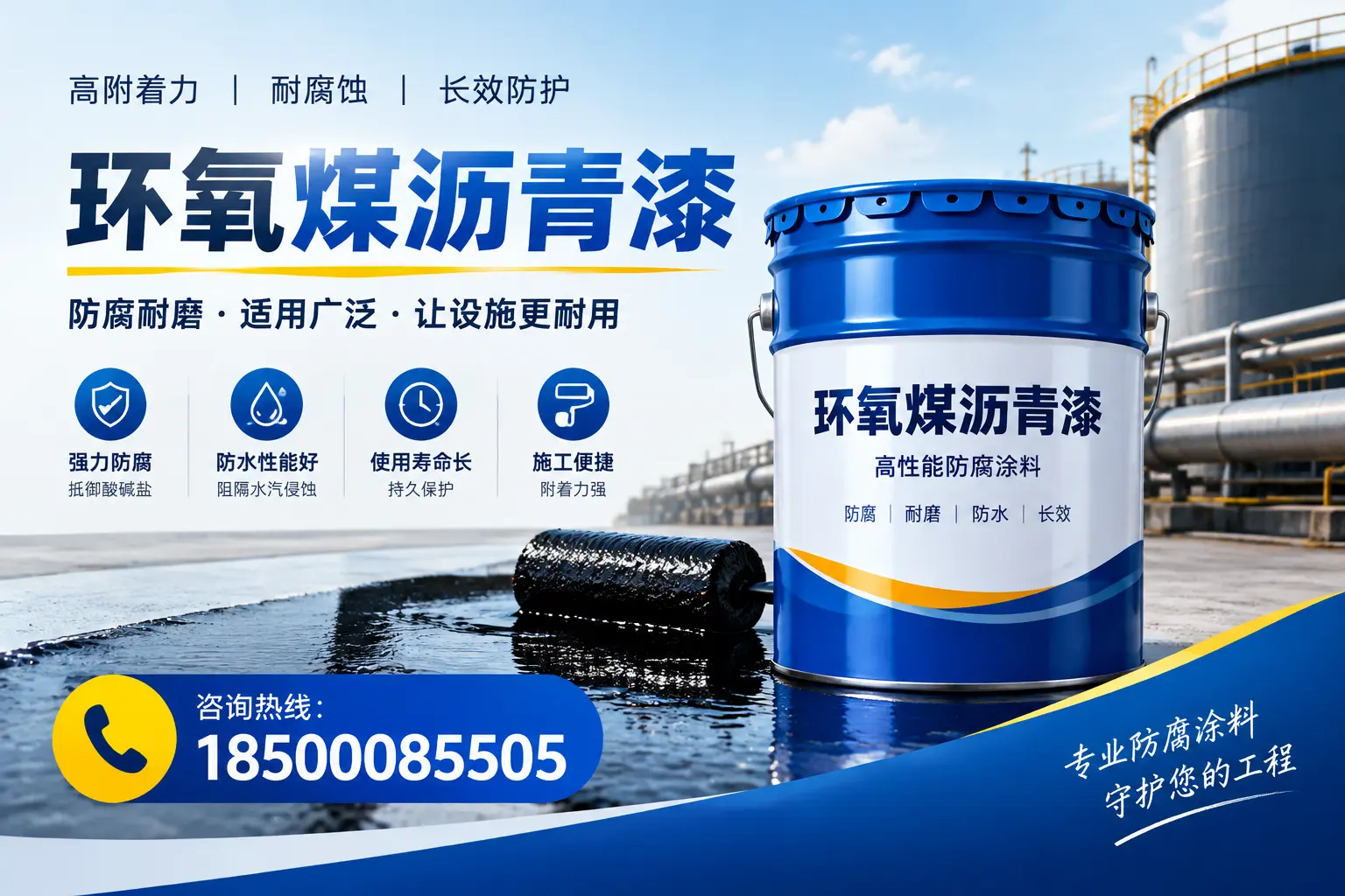 环氧煤沥青漆与其他涂料的对比分析，助力漯河企业决策